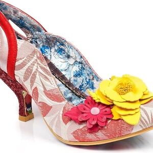 Irregular Choice - Rose Bay - Womens High Heels - sz 41 / 10 Floral NIB 2018